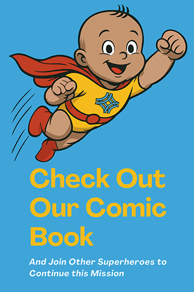 comic banner tall