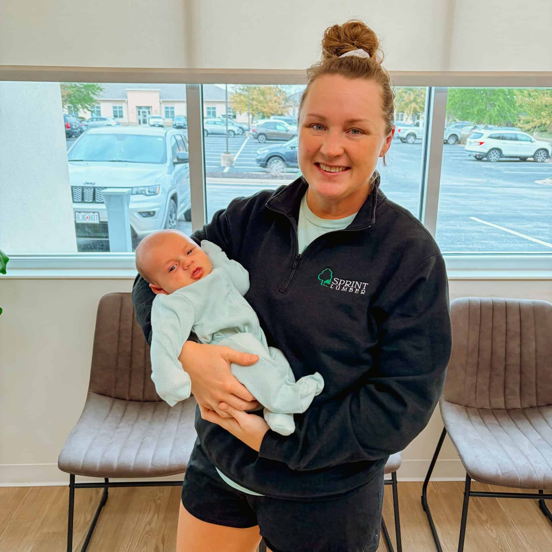 Client and Baby